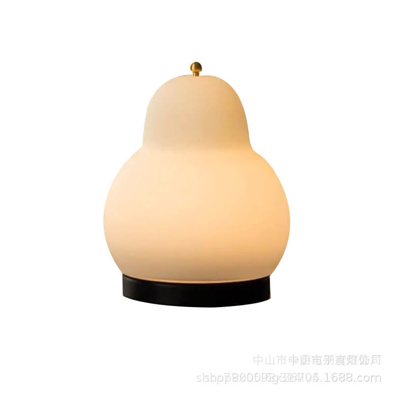 Traditional French Cream Pear Shape LED Table Lamp