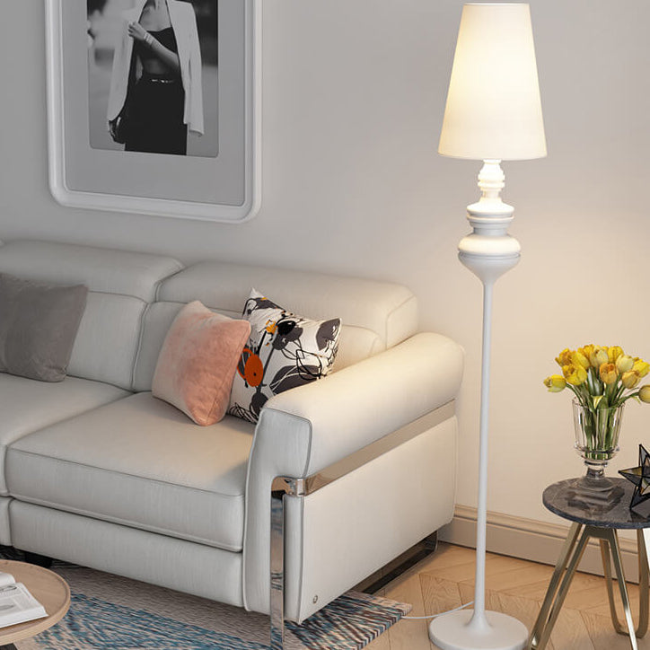 Modern White Floor Lamp