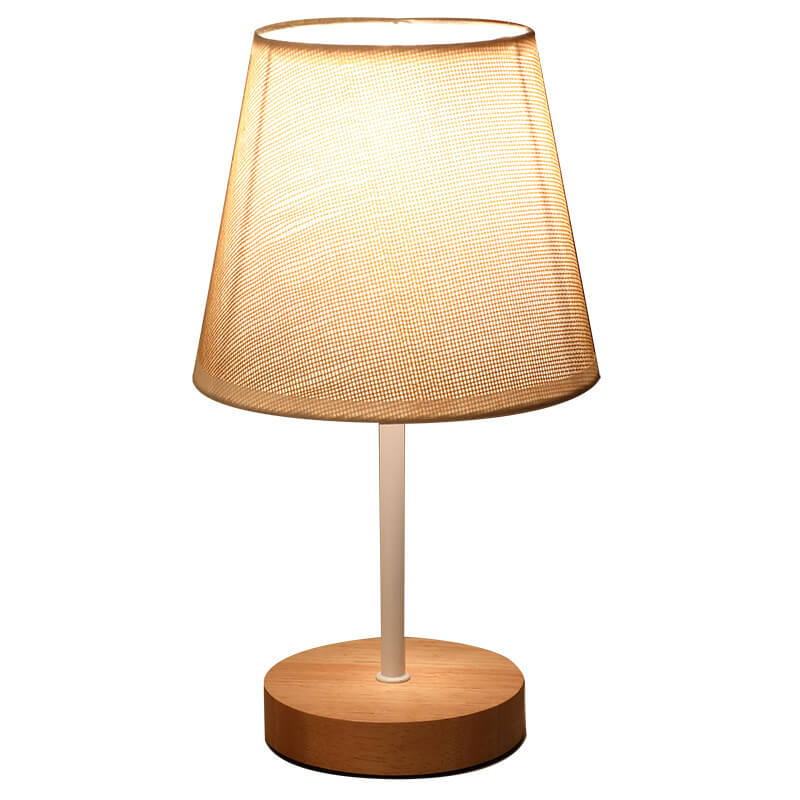Nordic Contemporary Solid Wood LED Table Lamp Table Lamp