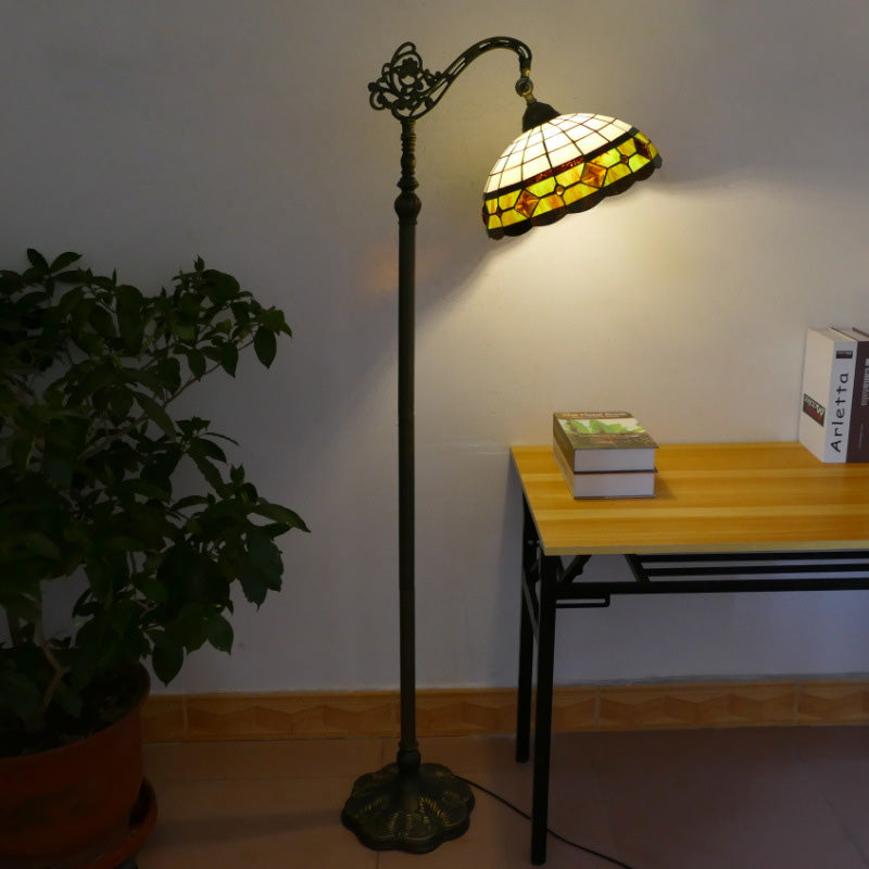 Tiffany Stained Glass Floor Lamp