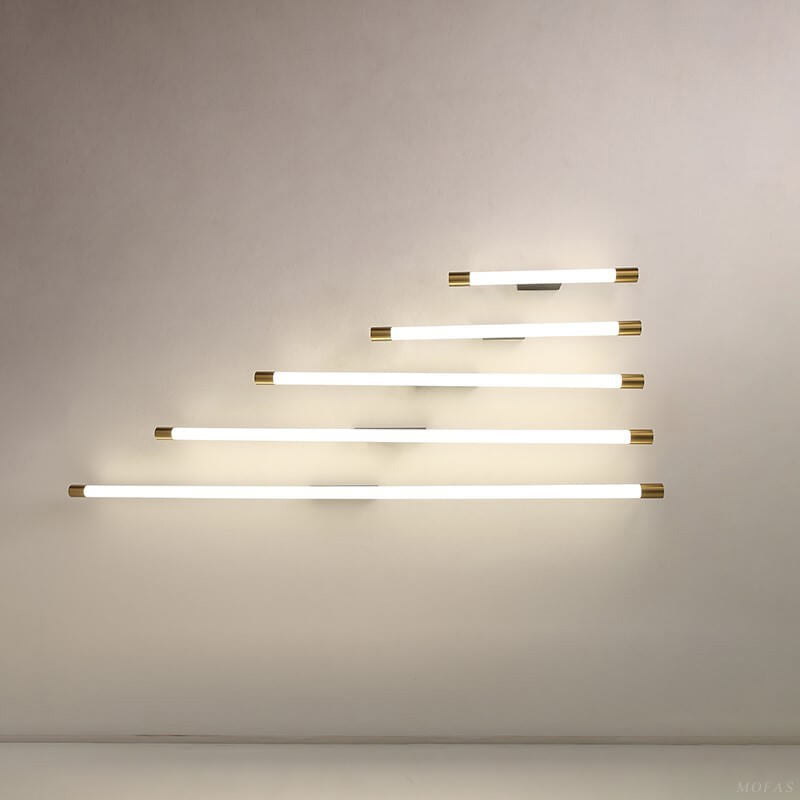 Modern Minimalist Vanity Thin Tube PC LED Wall Light