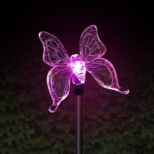 Modern Black Outdoor Stake Light