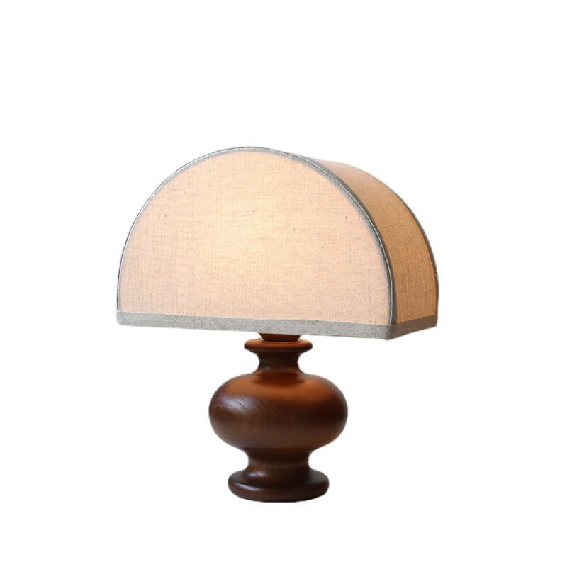 Japanese Wabi-Sabi Vintage Solid Wood Table Lamp Table Lamp