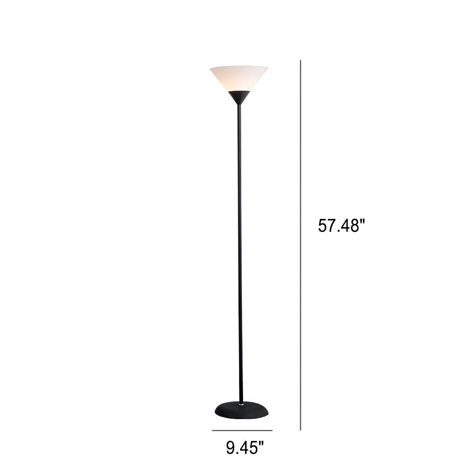 Sleek Modern Black Floor Lamp
