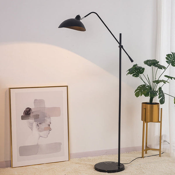 Sleek Modern Black Floor Lamp