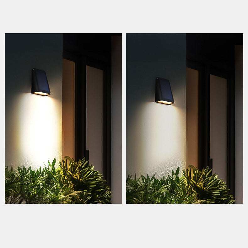 Modern Minimalist Solar Rectangular Trapezoidal Wall Sconce