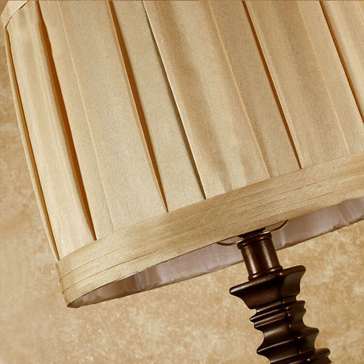 European Brown Floor Lamp