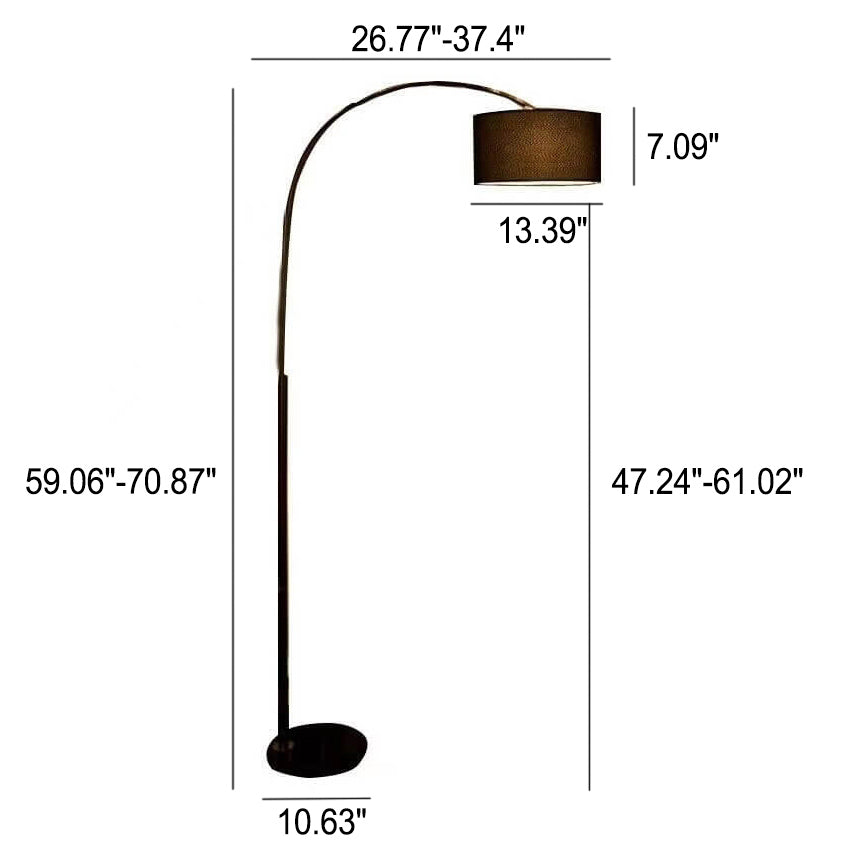 Nordic Hemp Floor Lamp