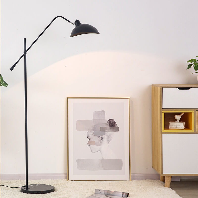 Sleek Modern Black Floor Lamp