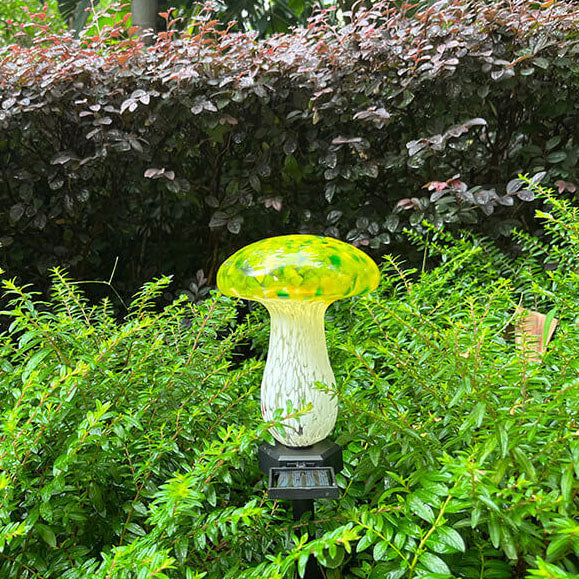 Contemporary Yellow Outdoor Stake Light