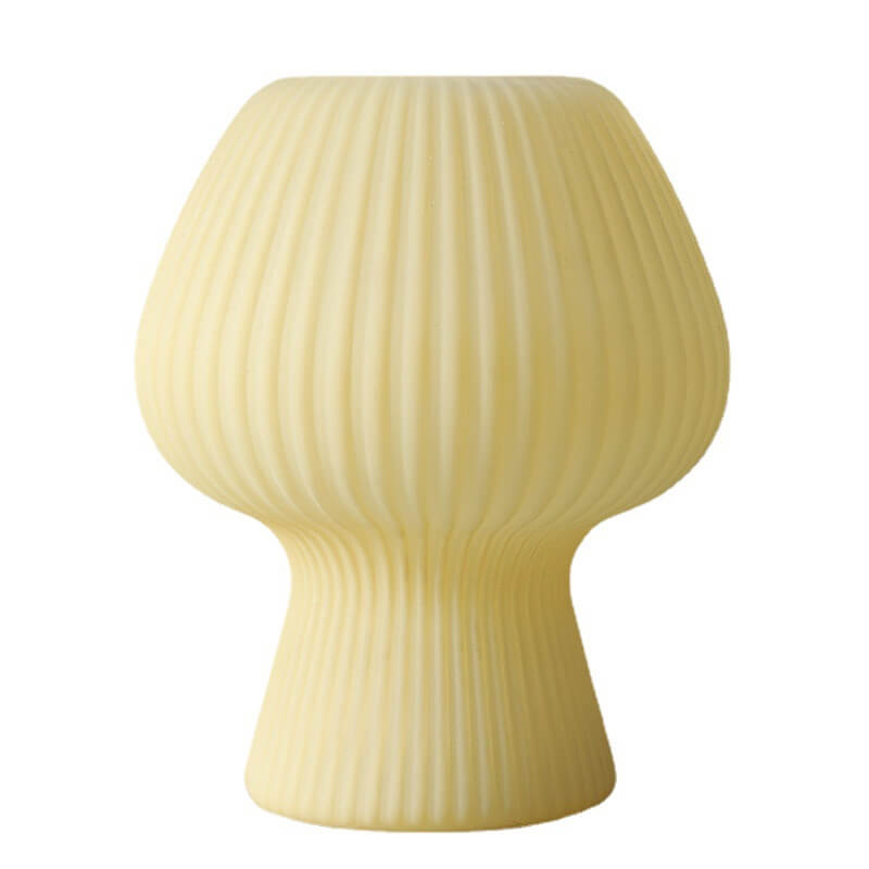 Modern Minimalist Mushroom 1-Light Glass Table Lamp