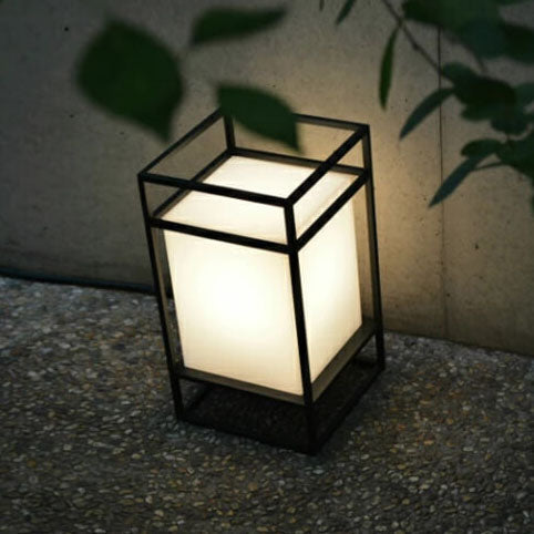 Japanese Black Floor Lamp