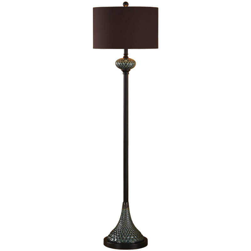 European Brown Floor Lamp