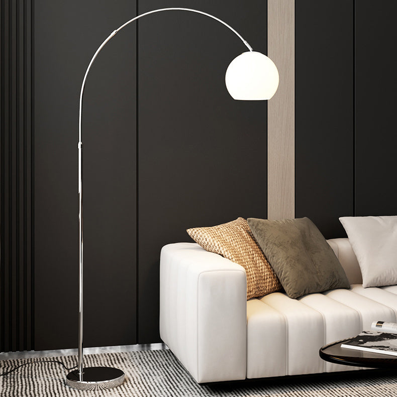 Scandinavian Orange Floor Lamp