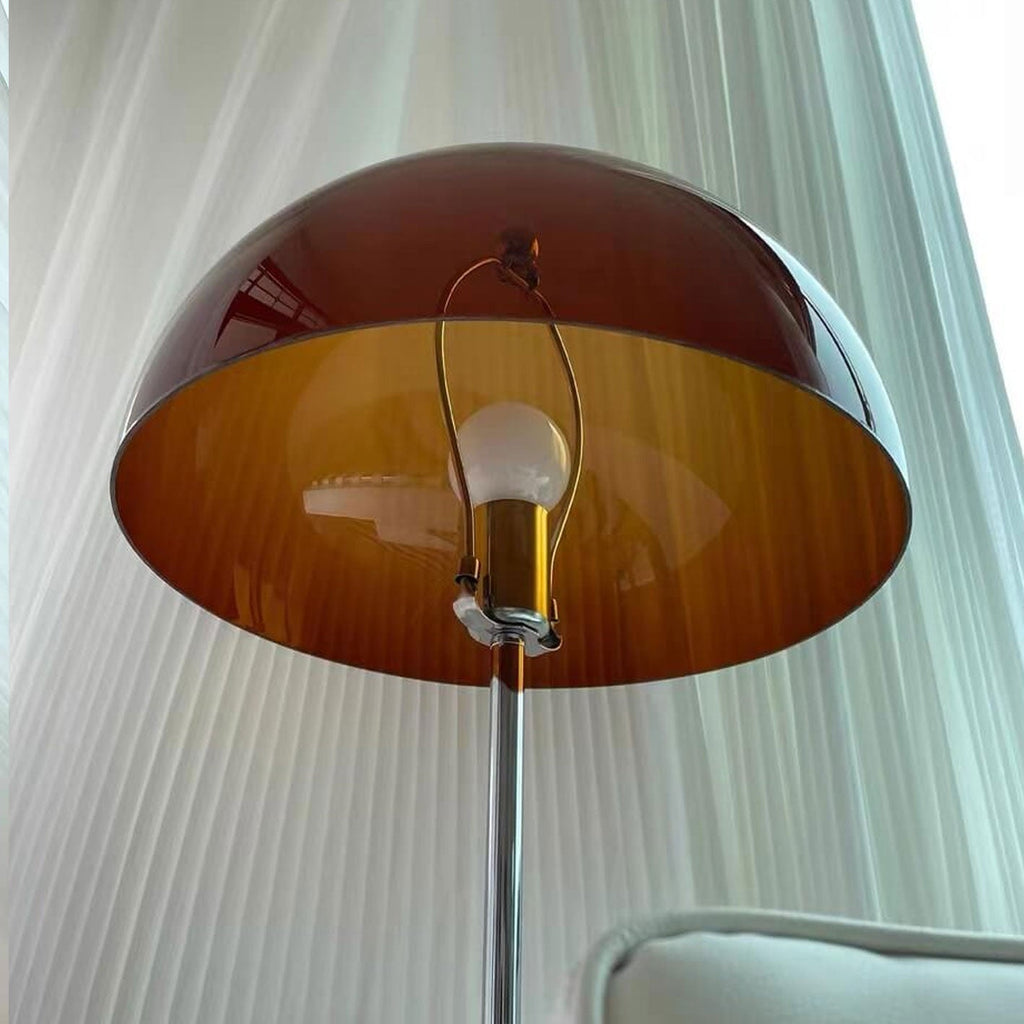 Retro Clear Glass Floor Lamp