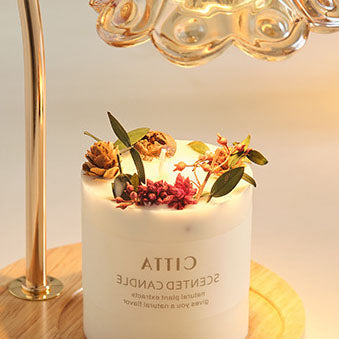 Modern Creative Simple Solid Wood Lily Of The Table Lamp