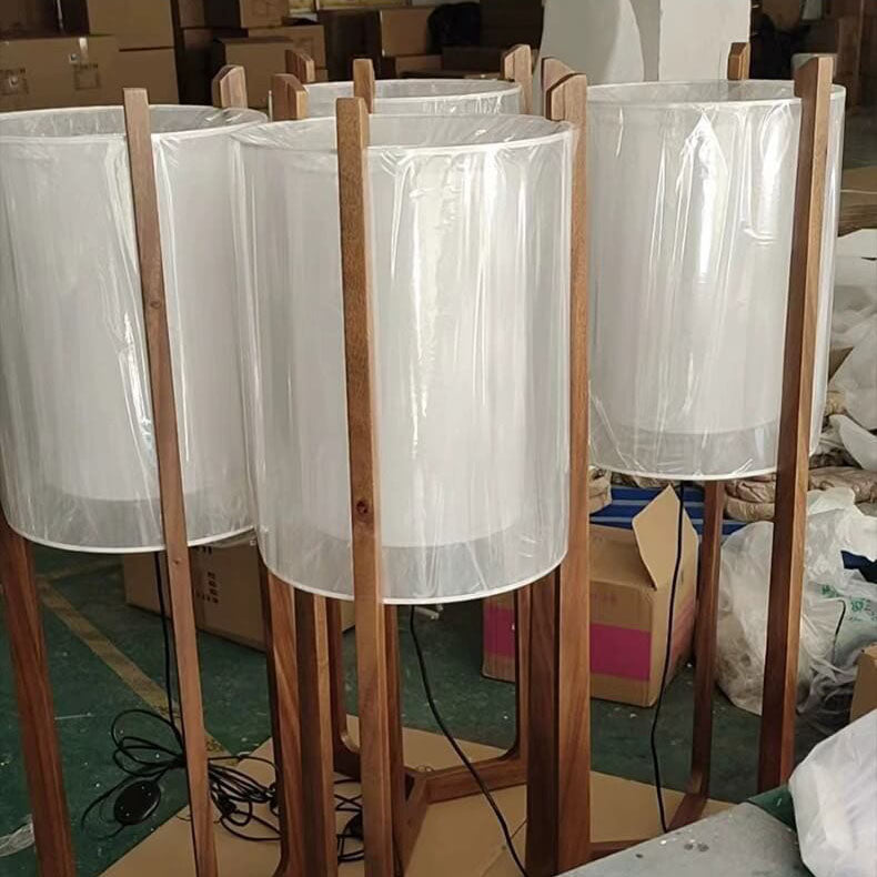 Japanese White Floor Lamp