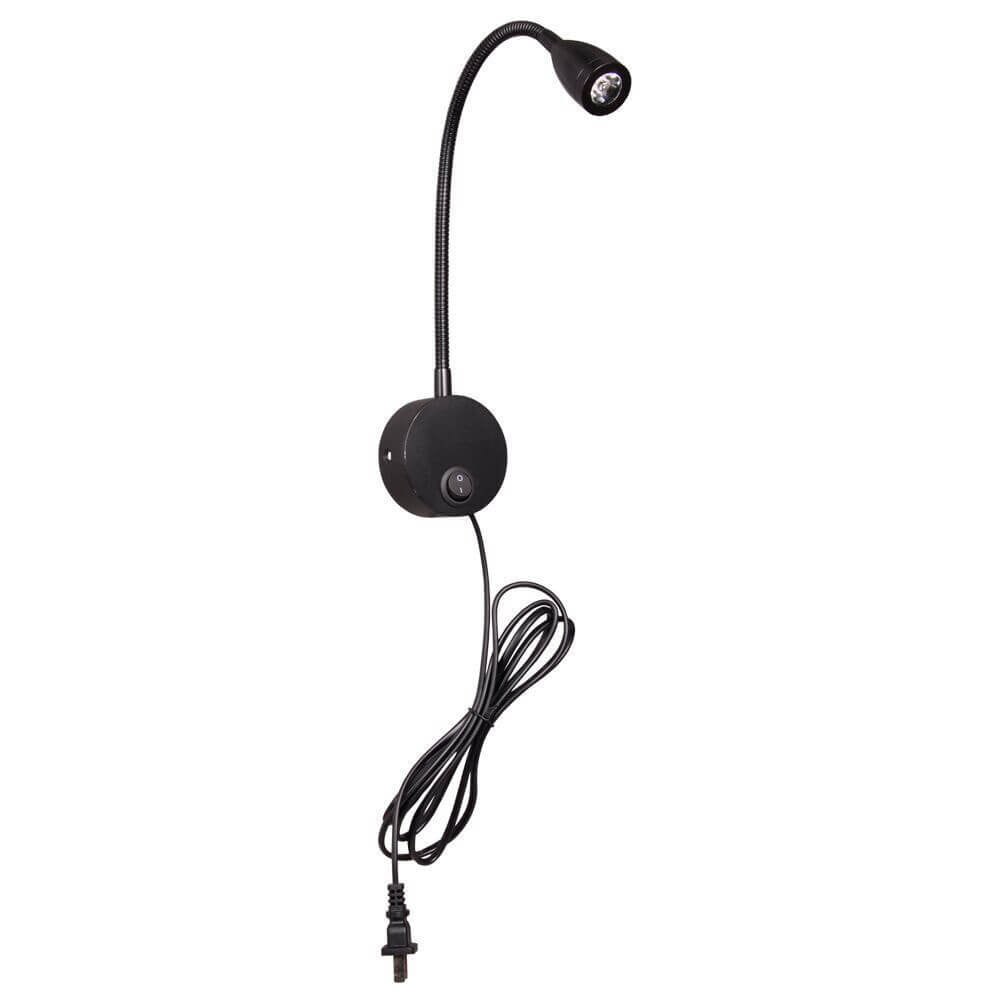Modern Simple Hose Spotlight Rotatable LED Reading Wall Sconce