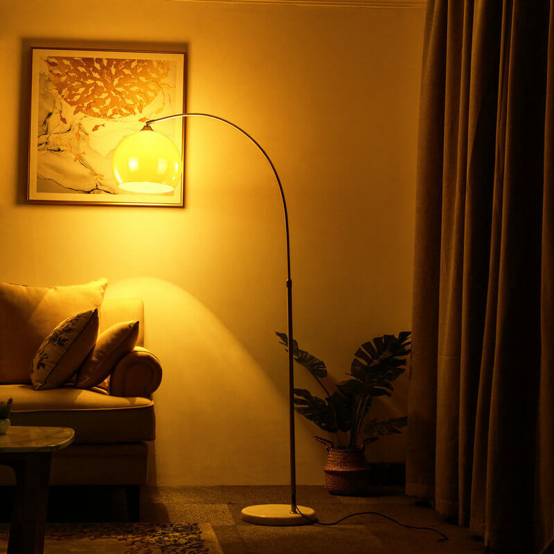 Modern White Floor Lamp