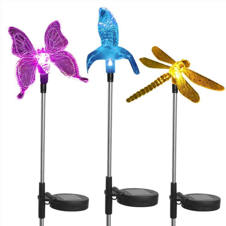 Modern Black Outdoor Stake Light