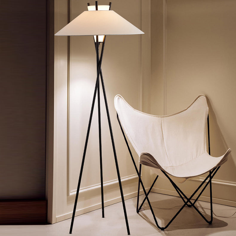 Contemporary Black Floor Lamp