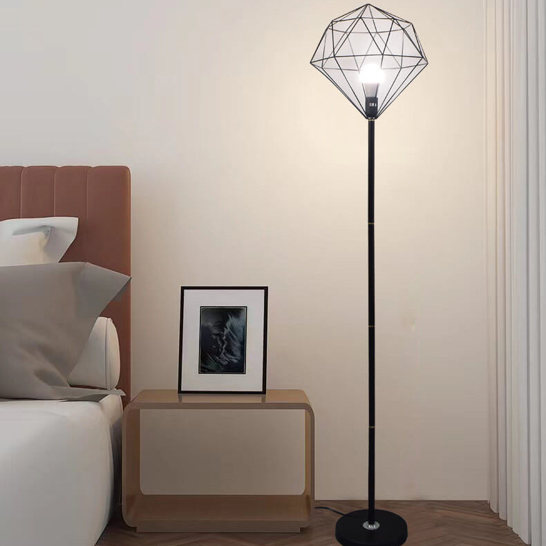 Contemporary Black Floor Lamp