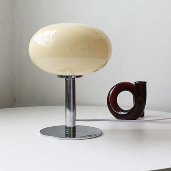 Modern Nordic Round Iron & Glass Table Lamp Table Lamp