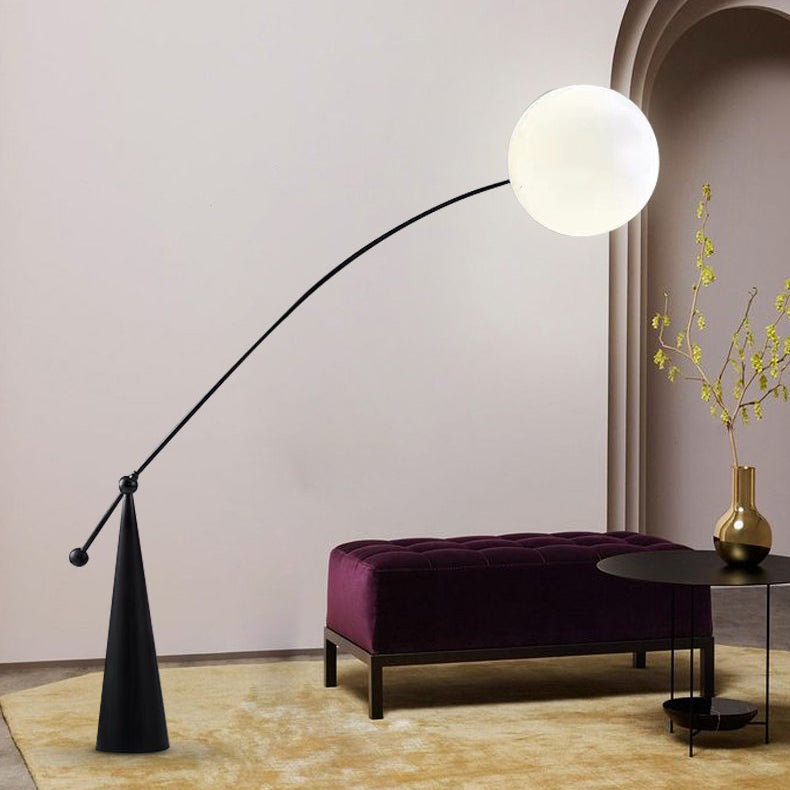 Contemporary Black Floor Lamp