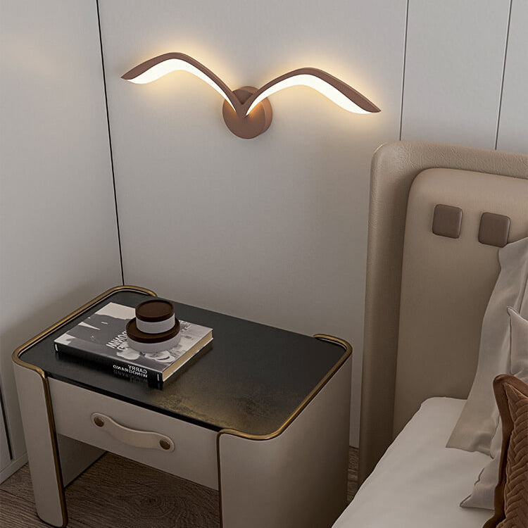 Nordic Minimalist Seagull Acrylic LED Wall Sconce