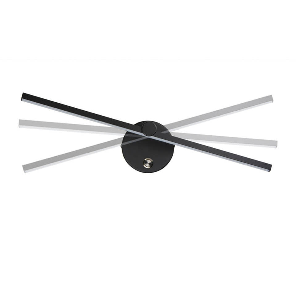Nordic Minimalist Aluminum Long Bar Switch LED Wall Sconce