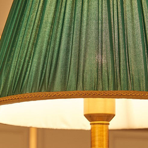 European Green Floor Lamp