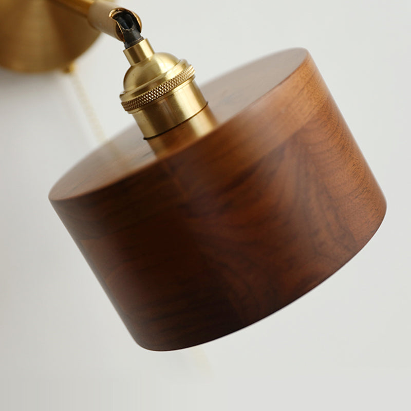 Contemporary Scandinavian Cone Copper 1-Light Wall Sconce