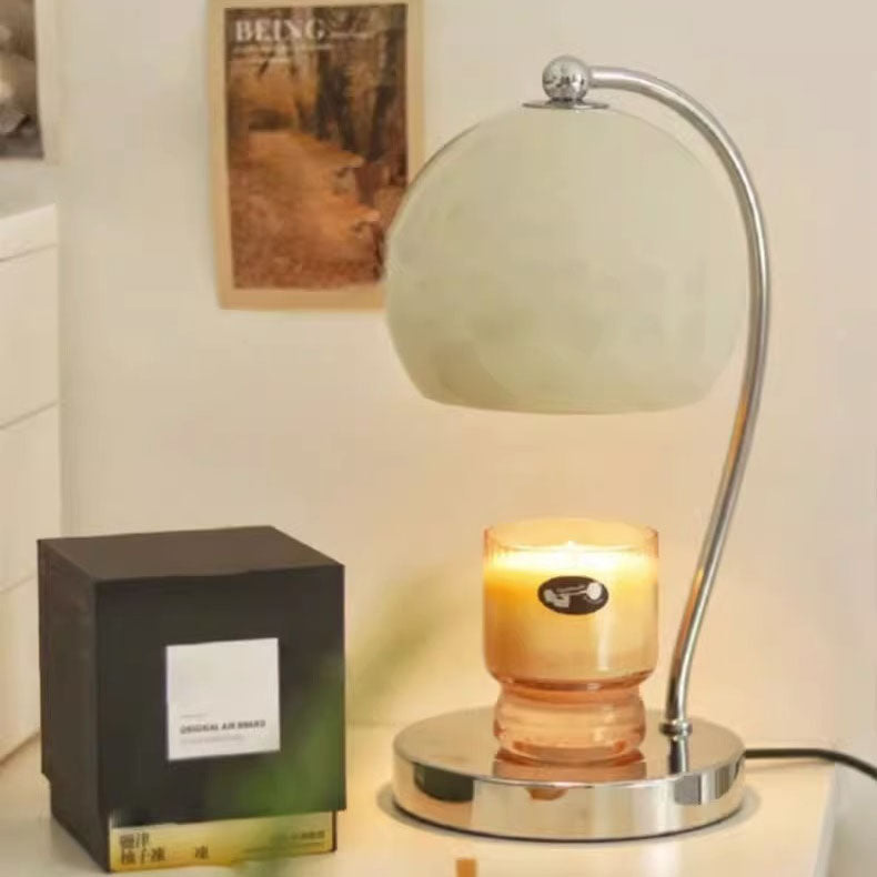 Scandinavian Iron Stainless Steel Round Ball Table Lamp