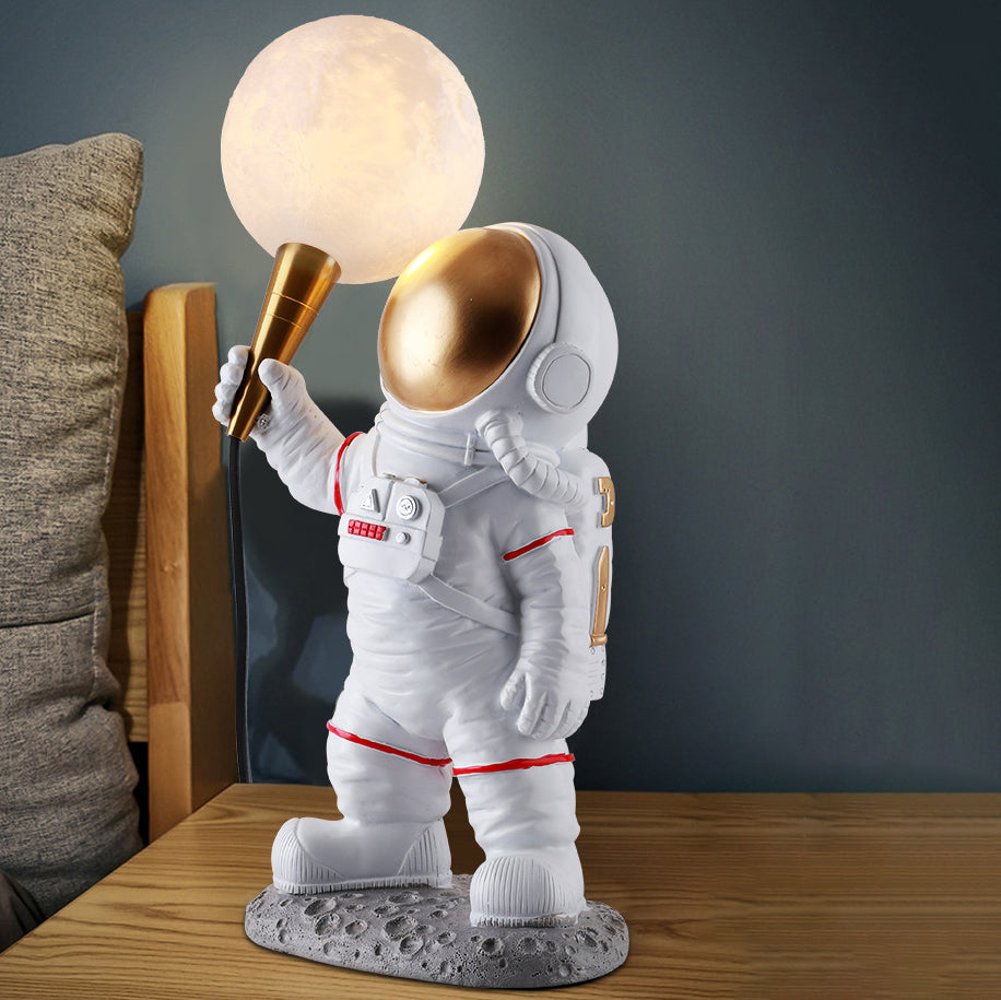 Creative Resin ABS Astronaut 1-Light Table Lamp