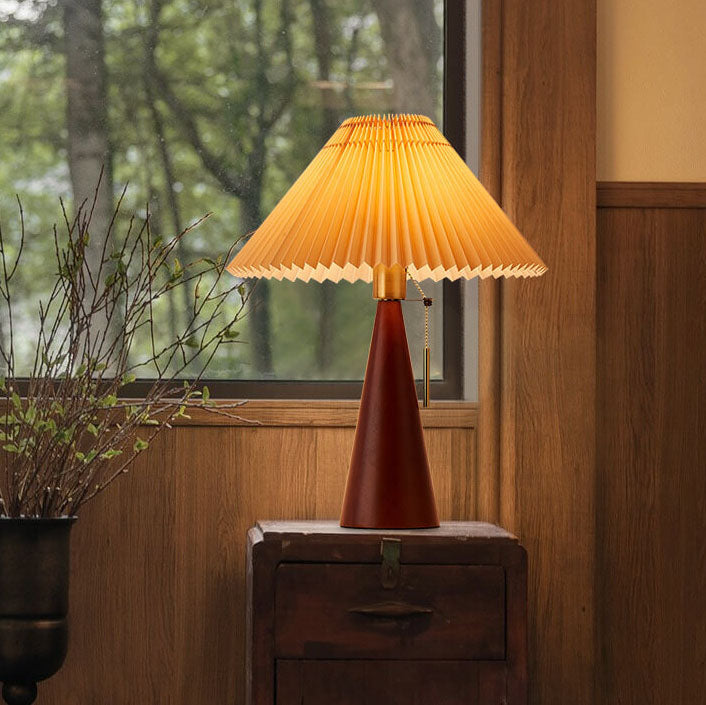 Japanese Minimalist Vintage LED Table Lamp with Table Lamp