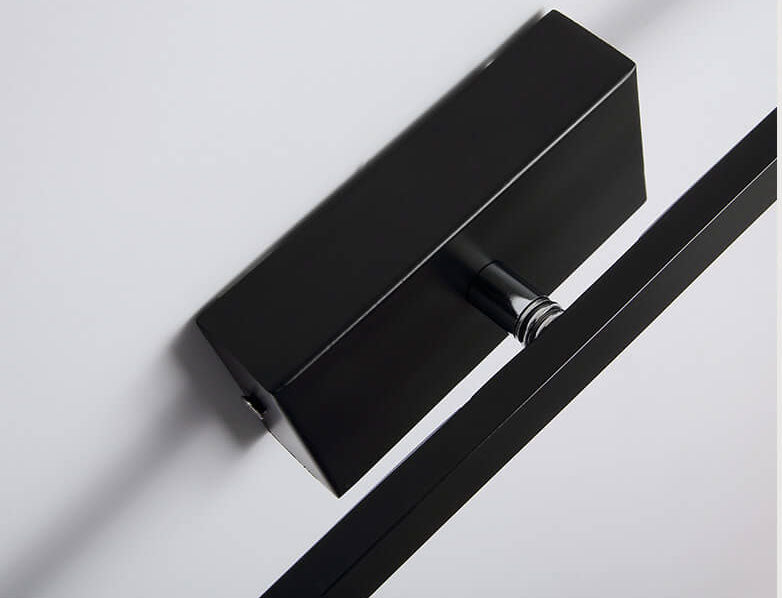 Nordic Minimalist Black Linear LED Vanity Wall Light Sconce