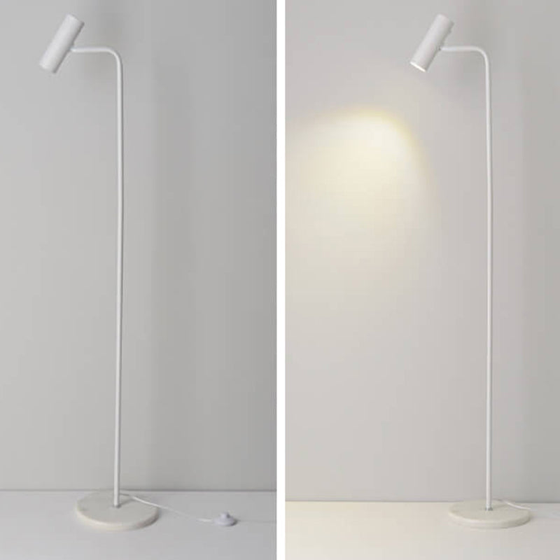 Industrial Black Floor Lamp