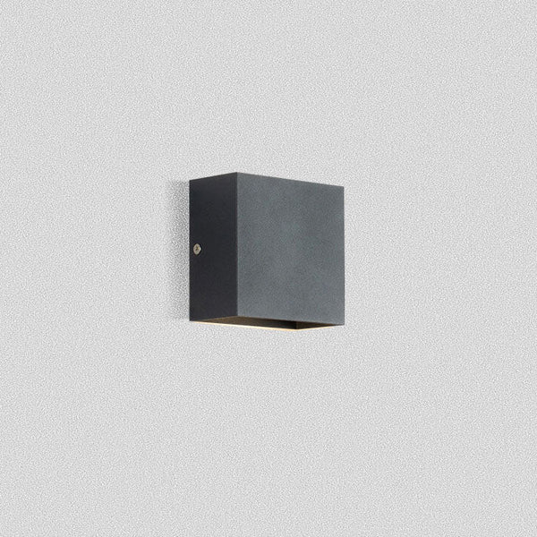 Modern Minimalist Square Aluminum LED Wall Sconce