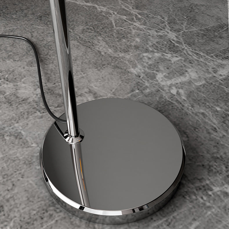 Scandinavian Orange Floor Lamp