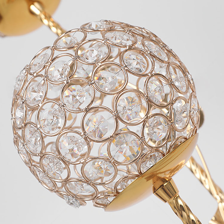 Modern Gold 5-Light Floor Lamp