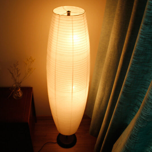 Nordic White 2-Light Floor Lamp