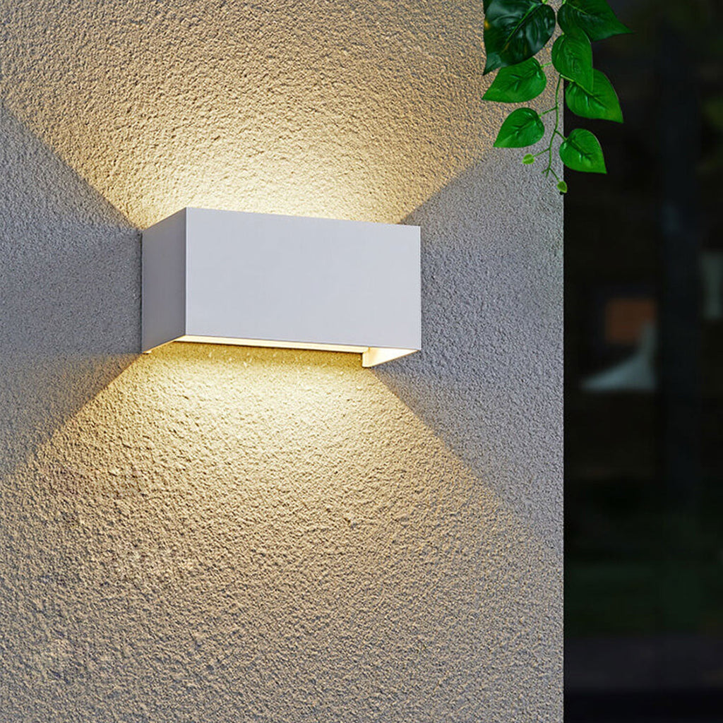 Modern Outdoor Waterproof Up Down LED Wall Sconce