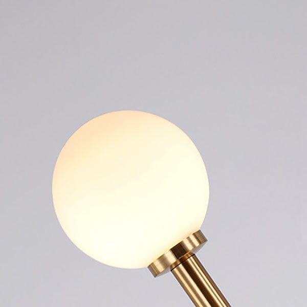 Scandinavian Gold 9-Light Floor Lamp