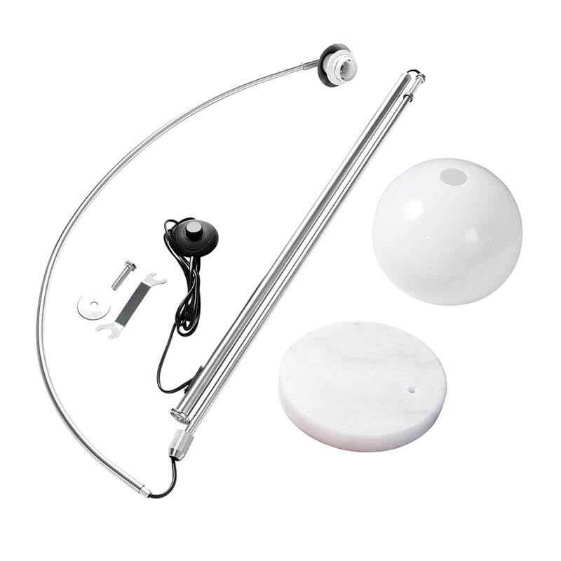 Modern White Floor Lamp