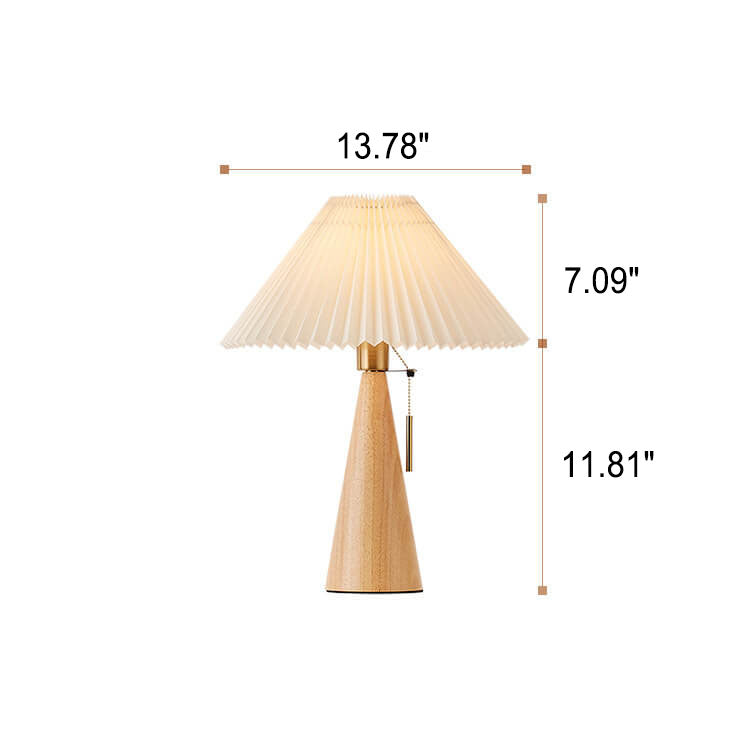 Japanese Minimalist Vintage LED Table Lamp with Table Lamp