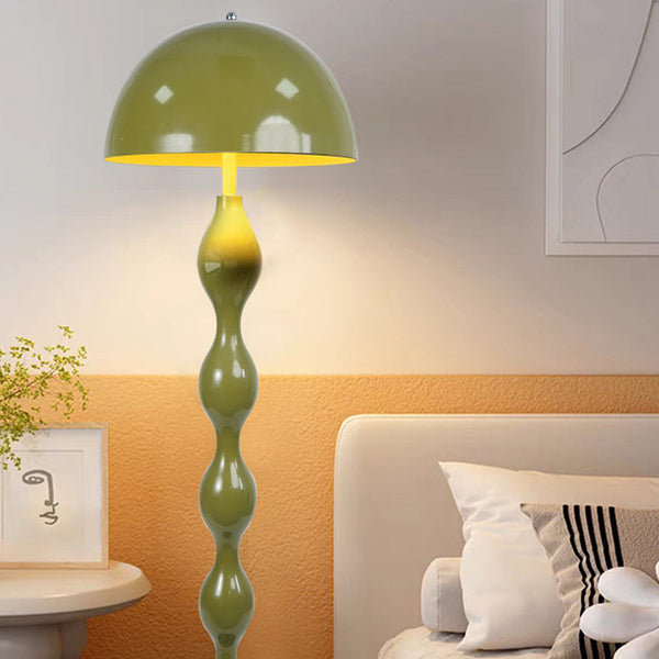 Scandinavian Green Floor Lamp