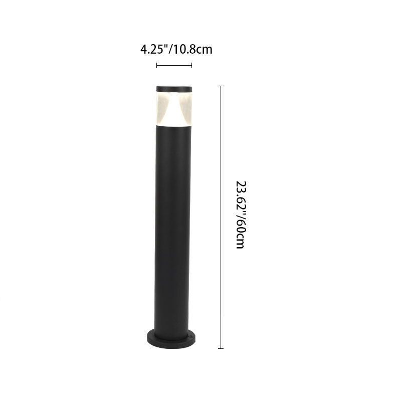 Industrial Black Outdoor Stake Light