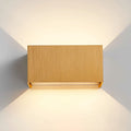 Nordic Minimalist Aluminum Square Flat Wall Sconce