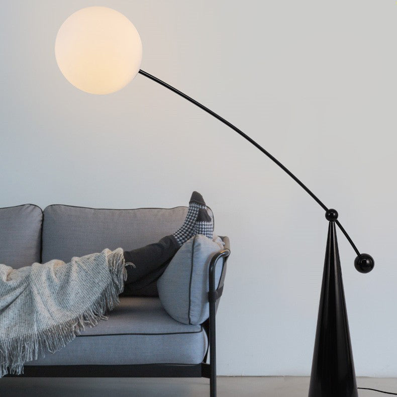 Contemporary Black Floor Lamp