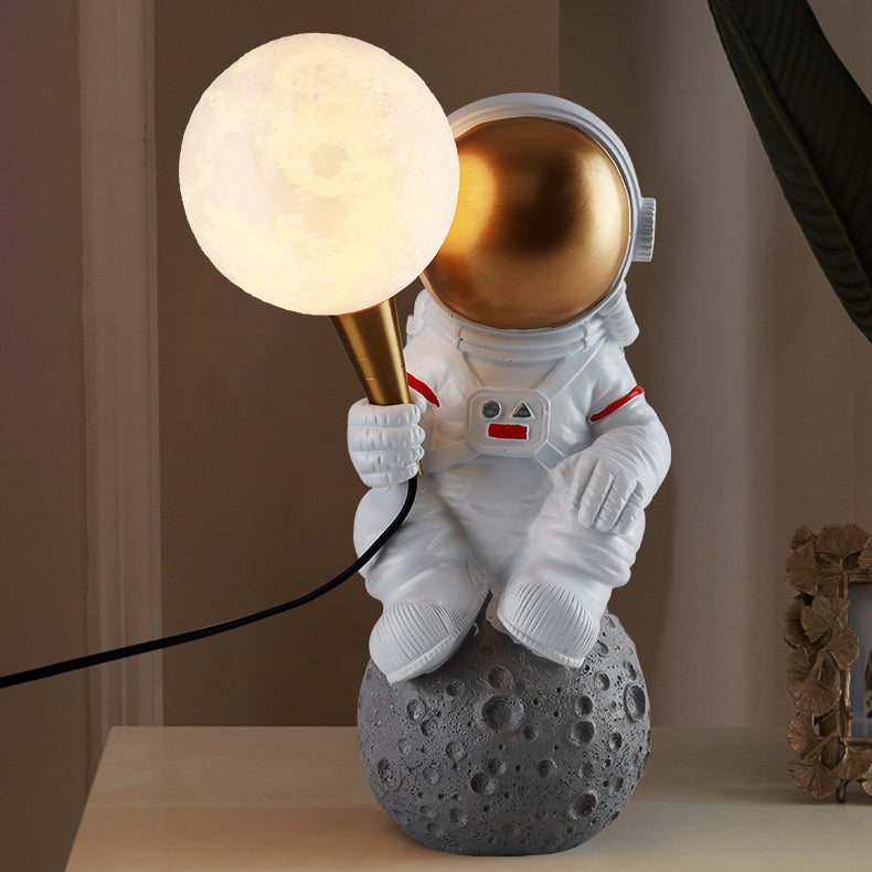 Creative Resin ABS Astronaut 1-Light Table Lamp